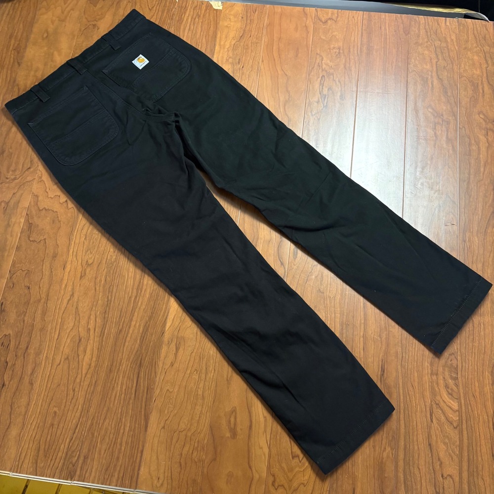 Carhartt Mens Rugged Flex Straight Fit Work Pants Black 33x34 BN2821-M